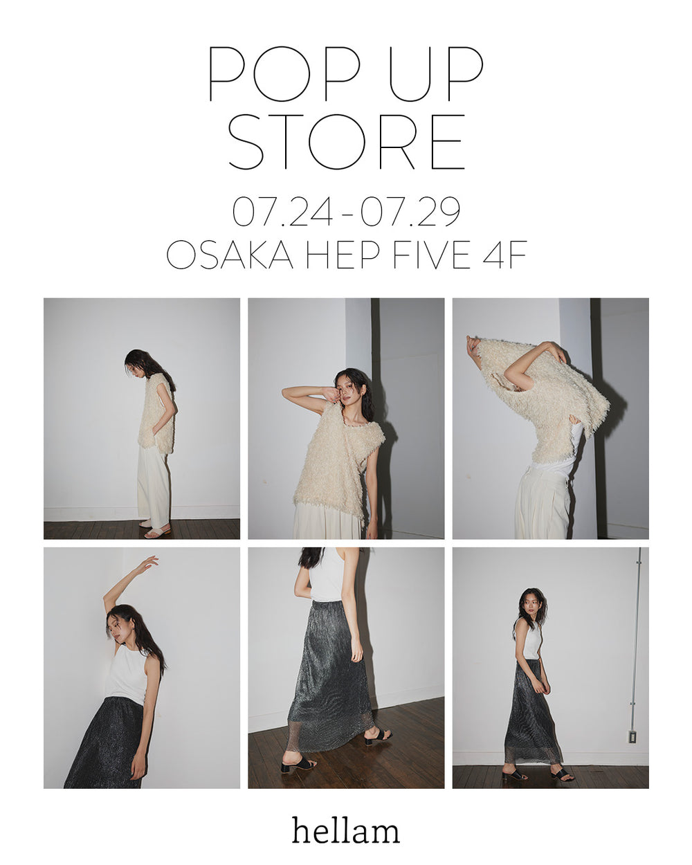 new arrival】hellam新作商品 − collaboration item -