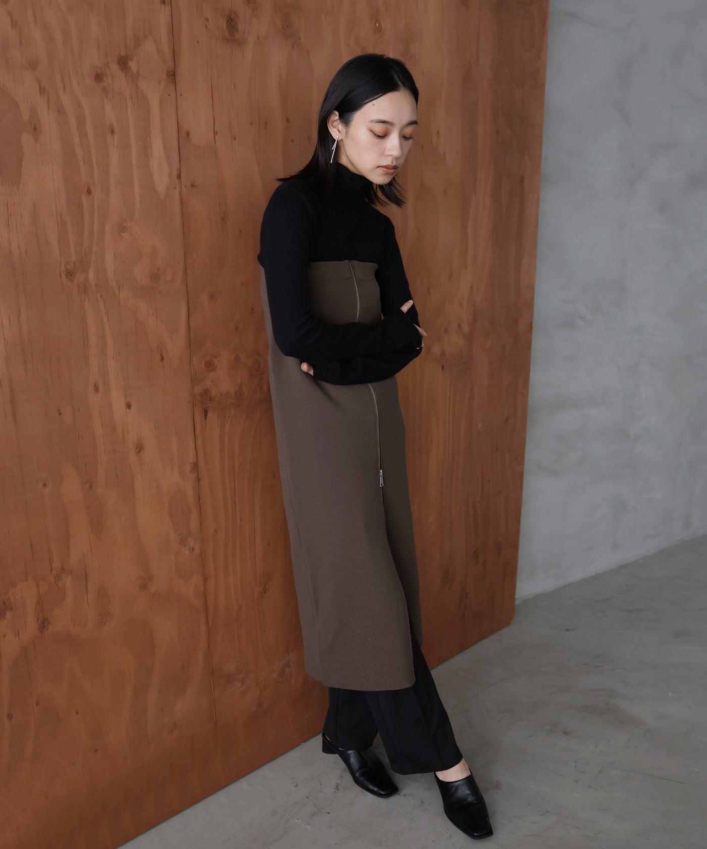 TOY ZIP pocket tight skirt – shéller / シェリエ