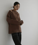 アンサンブル風Vネックニット