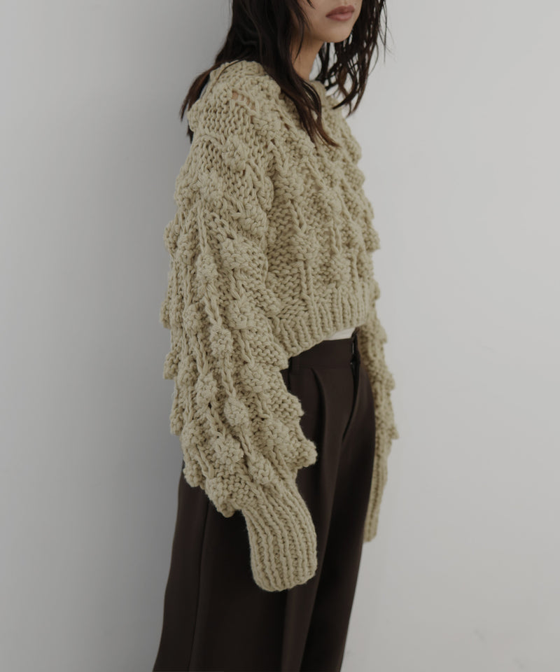 【田中日菜着用アイテム】ポップコーンハンドニット