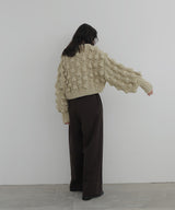 【田中日菜着用アイテム】ポップコーンハンドニット