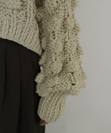 【田中日菜着用アイテム】ポップコーンハンドニット