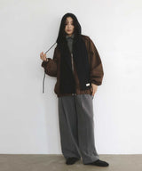 【10月中旬予約商品】バラクラバ風フードニットマフラー