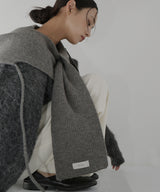 バラクラバ風フードニットマフラー