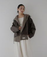 バラクラバ風フードニットマフラー