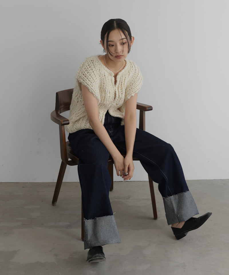 ハンドニットロービングベスト