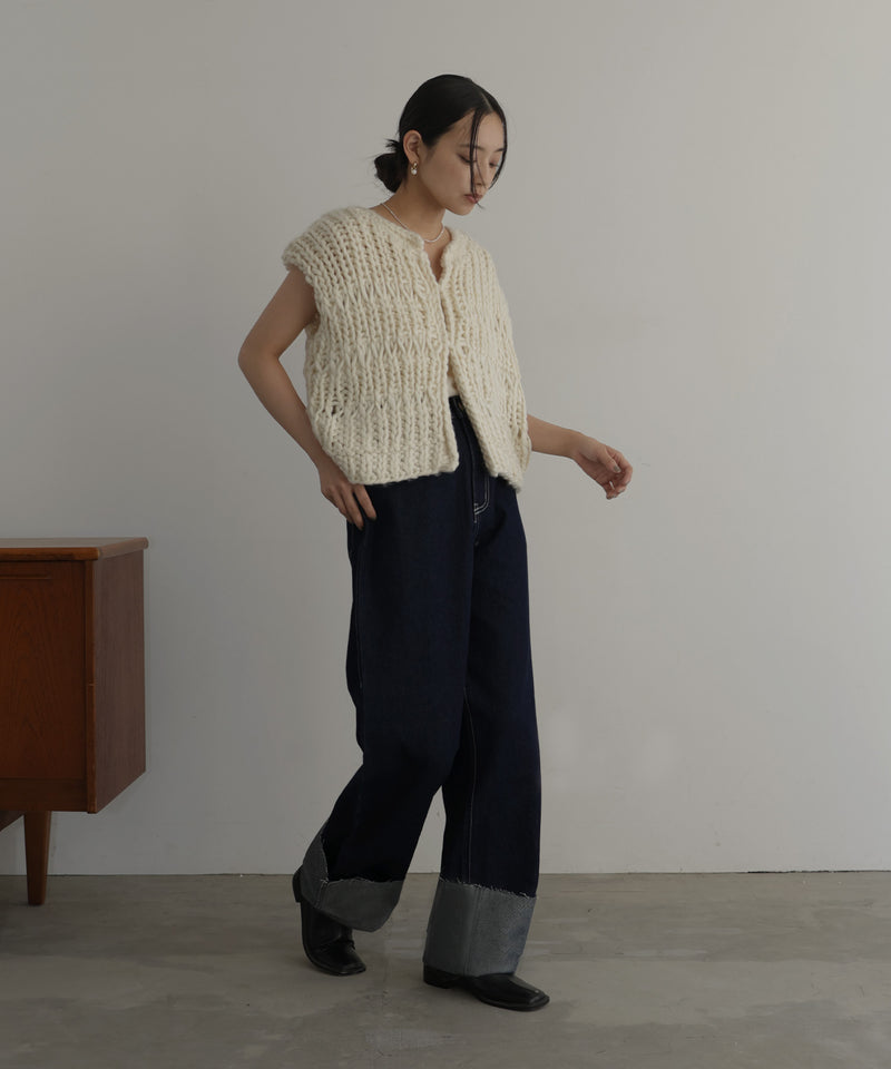 ハンドニットロービングベスト