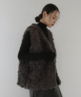 プードルフェイクファーベスト