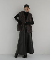 プードルフェイクファーベスト