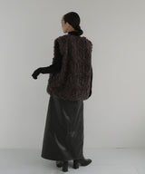 プードルフェイクファーベスト