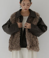 プードルフェイクファーベスト