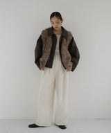 プードルフェイクファーベスト