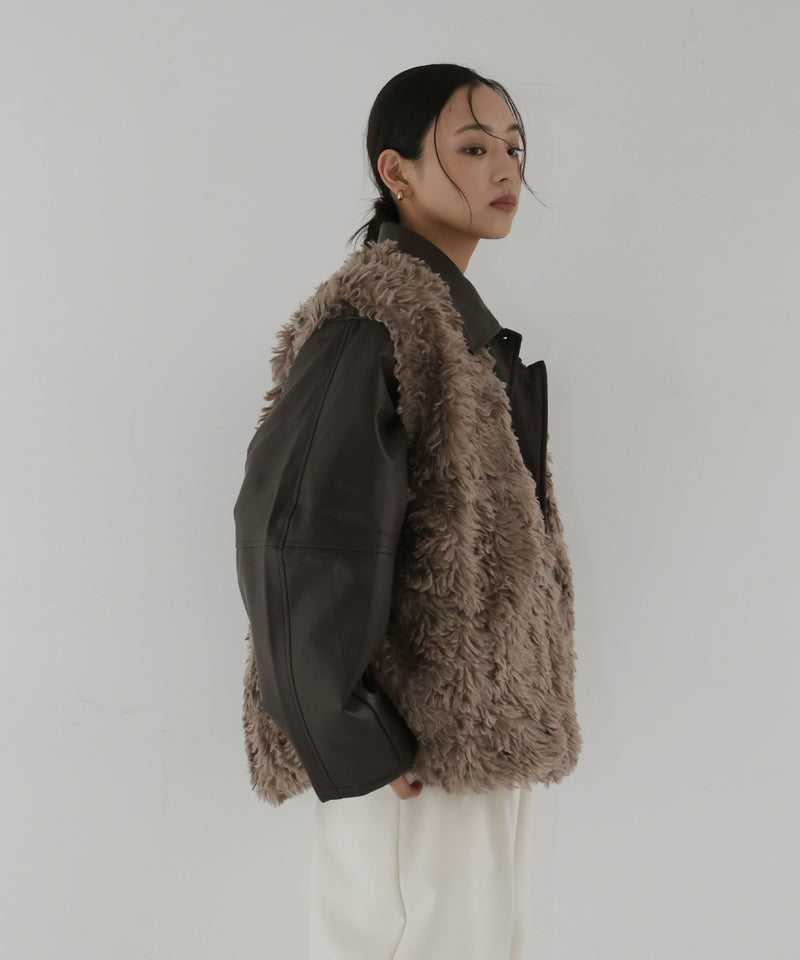 プードルフェイクファーベスト