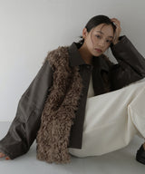 プードルフェイクファーベスト