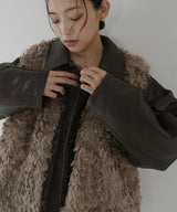 プードルフェイクファーベスト