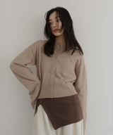 【12月下旬予約商品】ビスチェセットニットカーデ