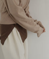 【12月下旬予約商品】ビスチェセットニットカーデ