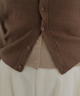 【12月下旬予約商品】ビスチェセットニットカーデ