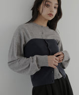 【12月下旬予約商品】ビスチェセットニットカーデ