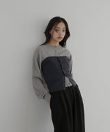 【12月下旬予約商品】ビスチェセットニットカーデ