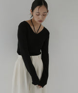 マルチウェイチョーカーニット