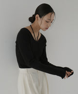 マルチウェイチョーカーニット