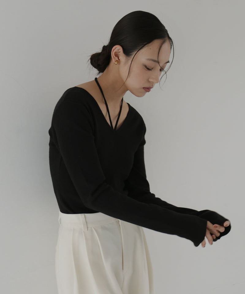 マルチウェイチョーカーニット