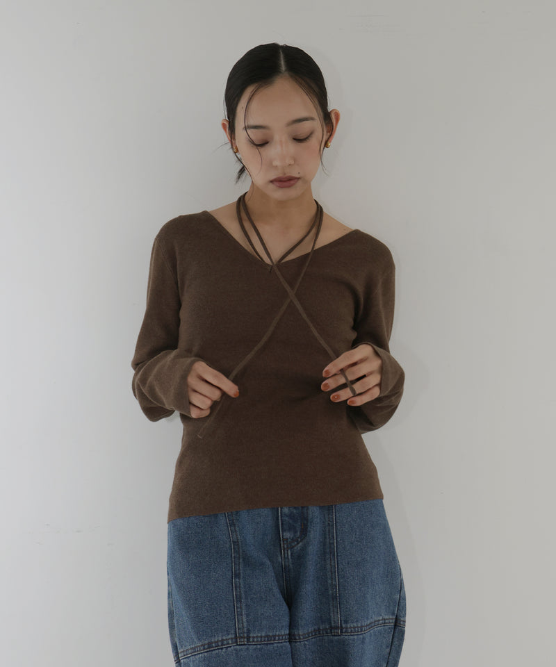 マルチウェイチョーカーニット