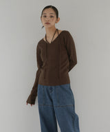 マルチウェイチョーカーニット