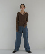 マルチウェイチョーカーニット