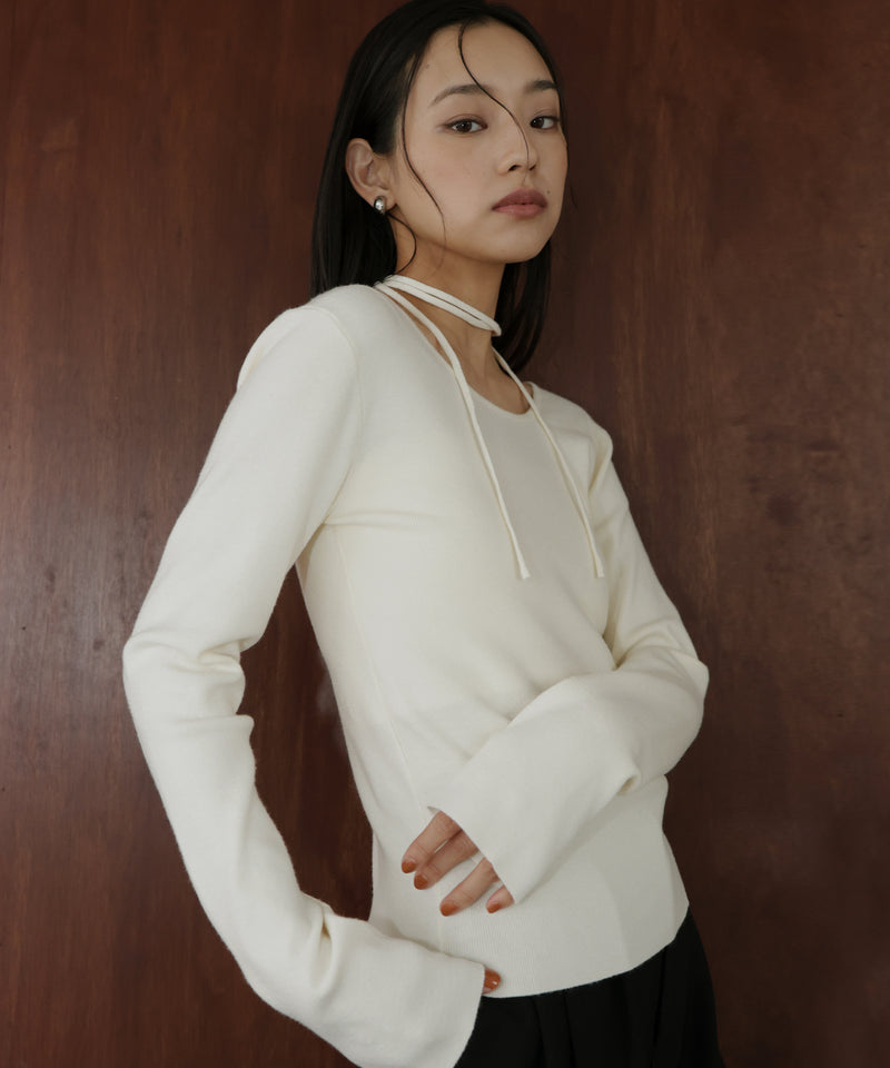 マルチウェイチョーカーニット