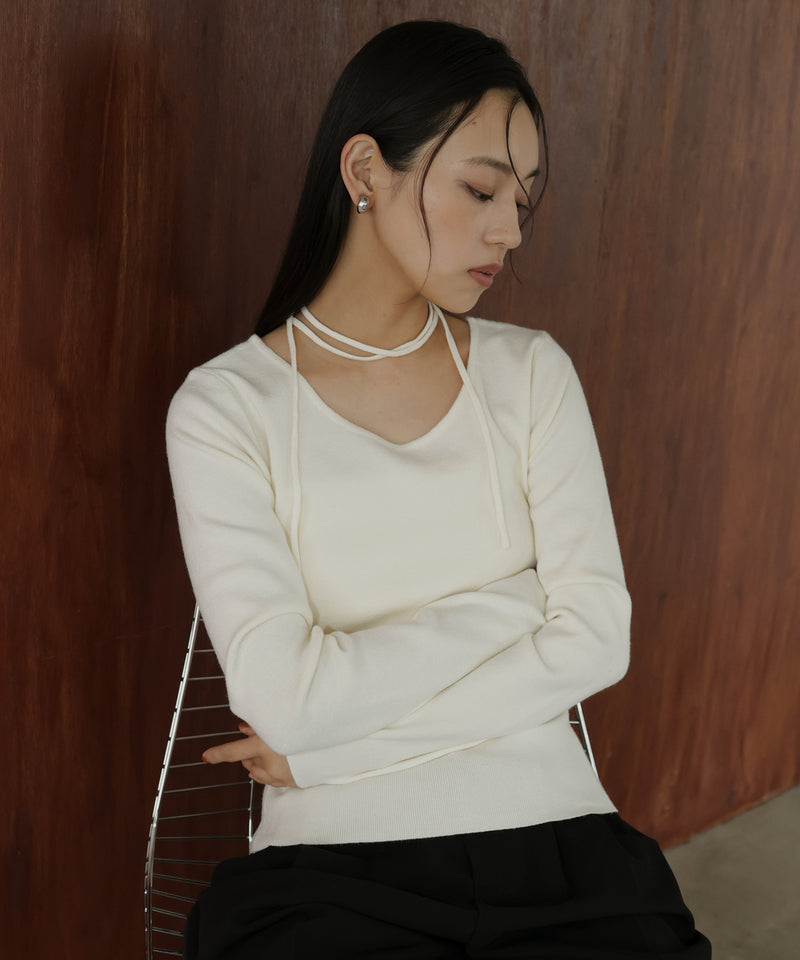 マルチウェイチョーカーニット