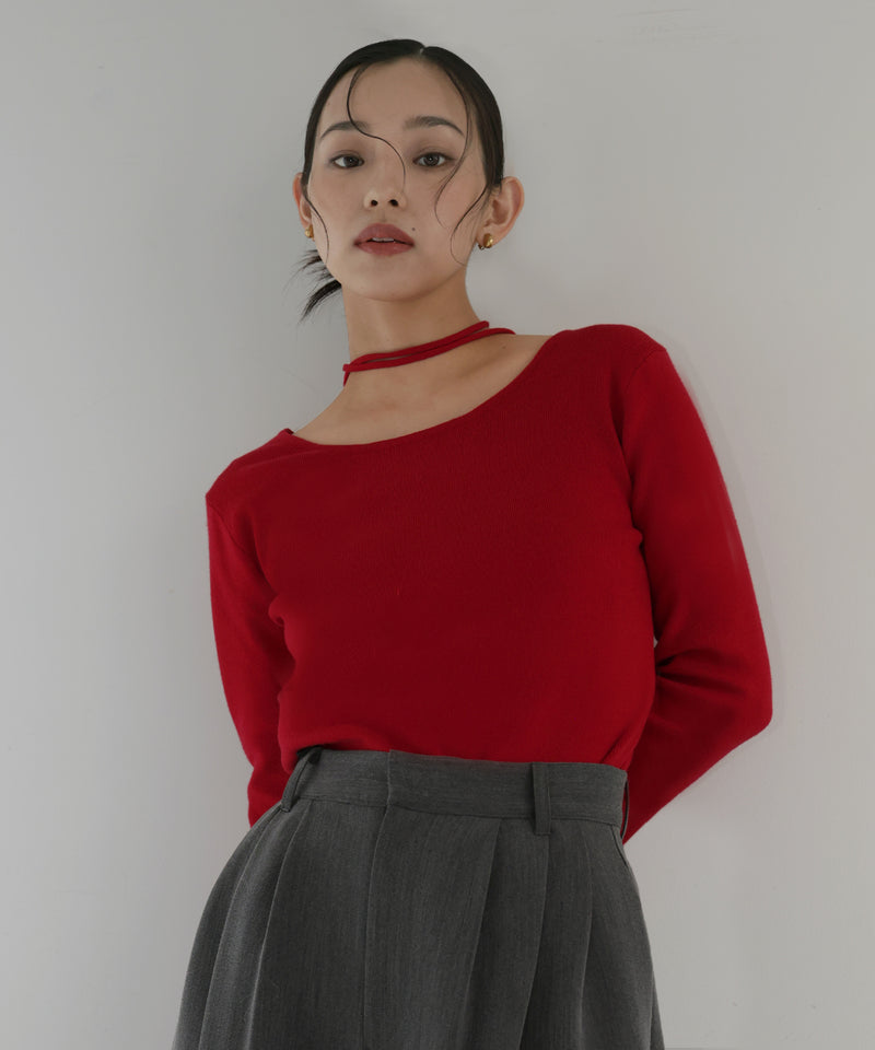 マルチウェイチョーカーニット