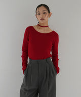 マルチウェイチョーカーニット