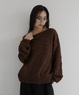 2wayスラブニットトップス