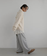 2wayスラブニットトップス