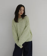 2wayスラブニットトップス