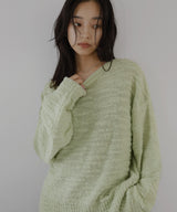 2wayスラブニットトップス