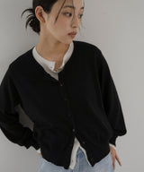 レイヤードバイカラーカーディガン