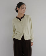 レイヤードバイカラーカーディガン