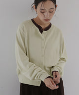 レイヤードバイカラーカーディガン