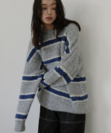 ブークレボーダーニットプルオーバー