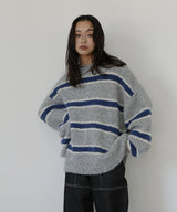 ブークレボーダーニットプルオーバー