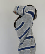 ブークレボーダーニットプルオーバー