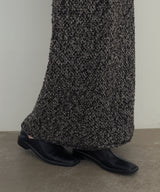 MIXヤーンスラブニットタイトスカート