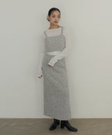 MIXヤーンスラブニットタイトスカート