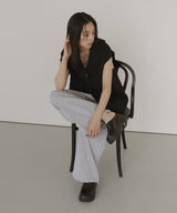 【4月中旬予約商品】オーバーサイズニットジレ