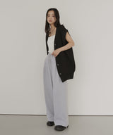 【4月中旬予約商品】オーバーサイズニットジレ