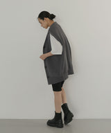 【4月中旬予約商品】オーバーサイズニットジレ