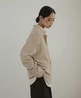 ポロニットカーディガン